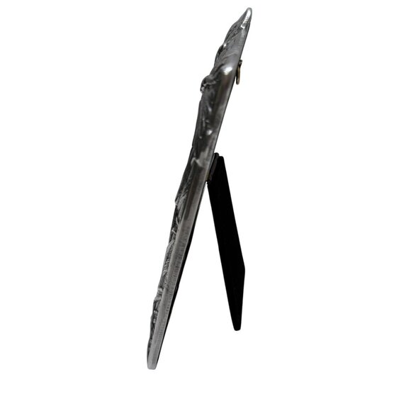 Vintage Arthur Court Frame Dragonflies Iris Metal 1987 7.5"h Art Nouveau Style - Picture 9 of 9